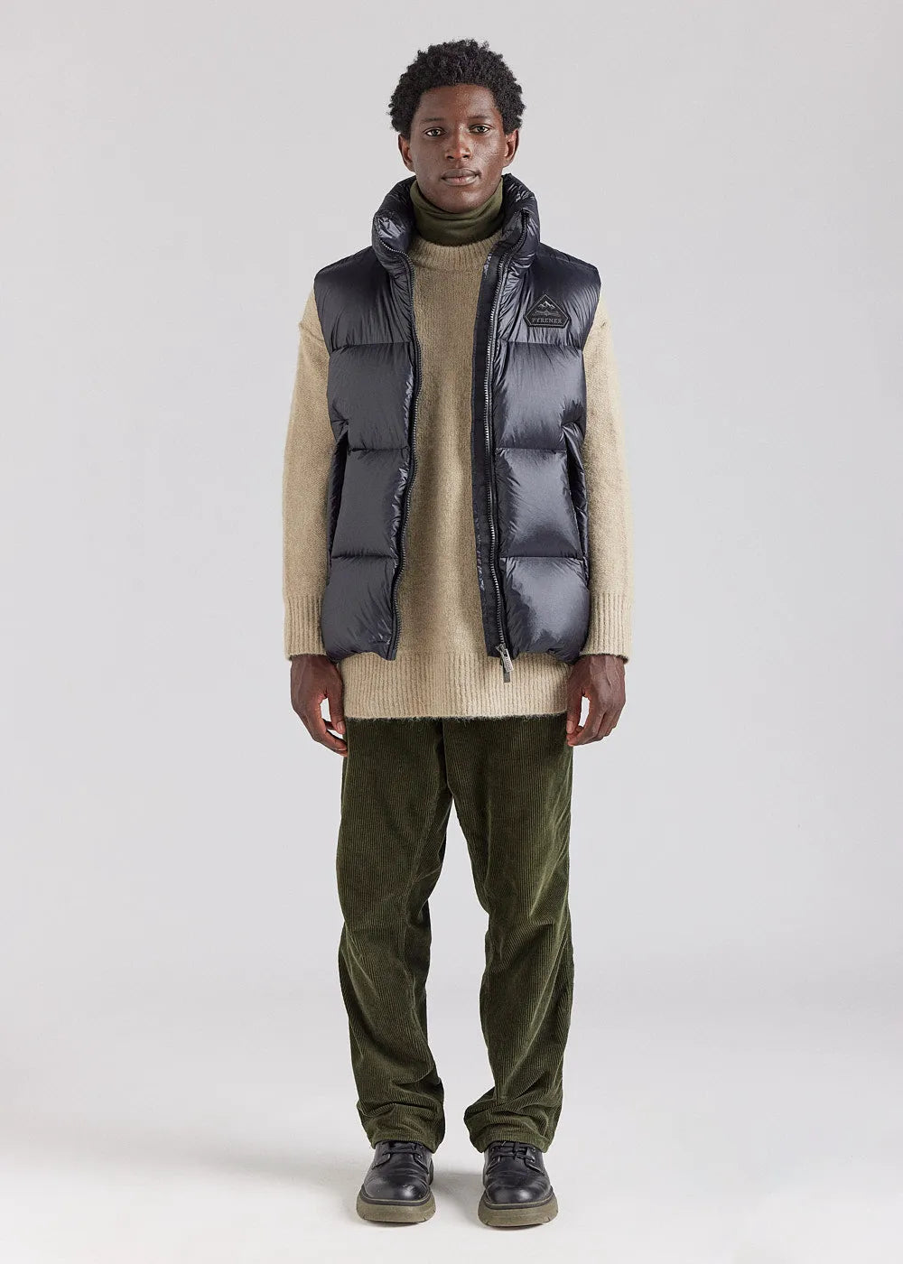 Sleeveless down jacket made in France Pyrenex Barry Vest 2 black