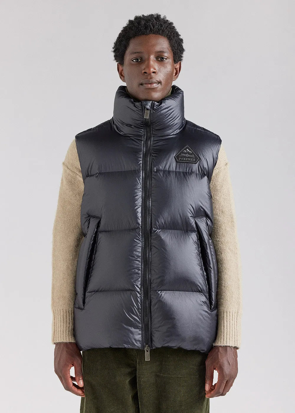Sleeveless down jacket made in France Pyrenex Barry Vest 2 black