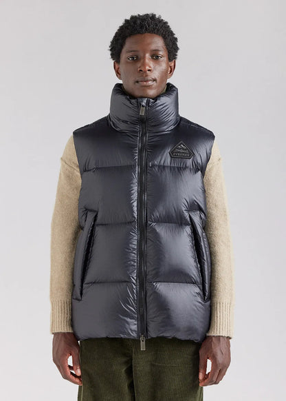 Sleeveless down jacket made in France Pyrenex Barry Vest 2 black