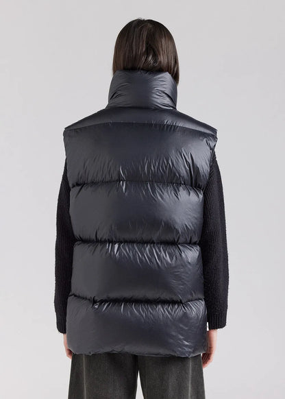 Sleeveless down jacket made in France Pyrenex Barry Vest 2 black