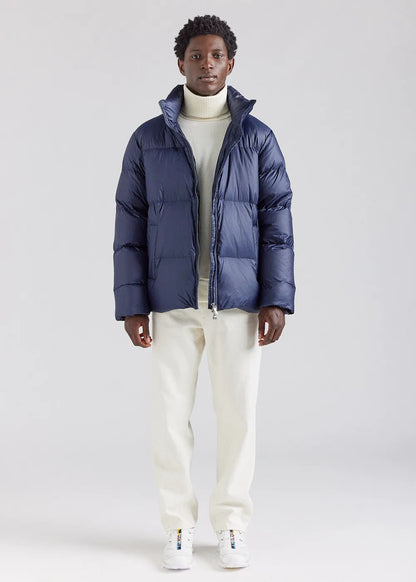 Unisex down jacket Pyrenex Shift in matte Amiral fabric