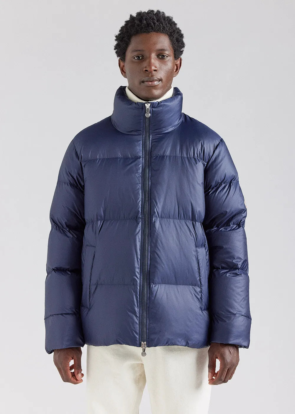 Unisex down jacket Pyrenex Shift in matte Amiral fabric