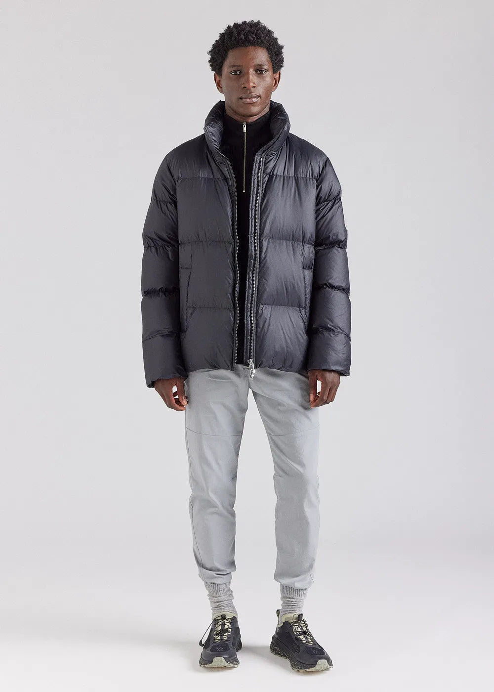 Unisex down jacket Pyrenex Shift in matte fabric Black