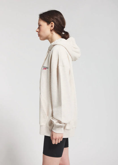Pyrenex Sierra unisex organic cotton hoodie in cream