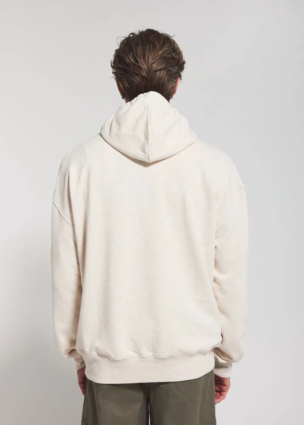Pyrenex Sierra unisex organic cotton hoodie in cream