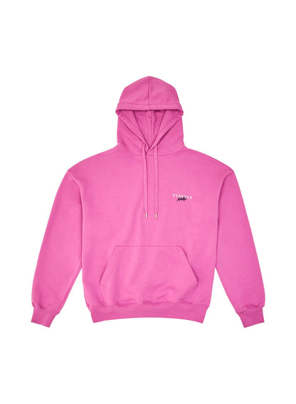 Pyrenex Sierra unisex organic cotton hooded pullover in violet