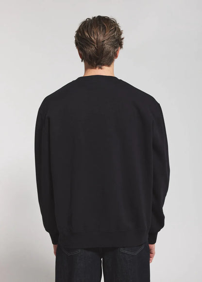Unisex organic cotton sweatshirt Pyrenex Cliff black