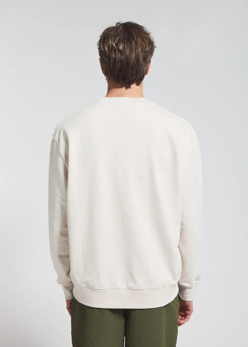 Pyrenex Cliff unisex organic cotton sweatshirt in cream