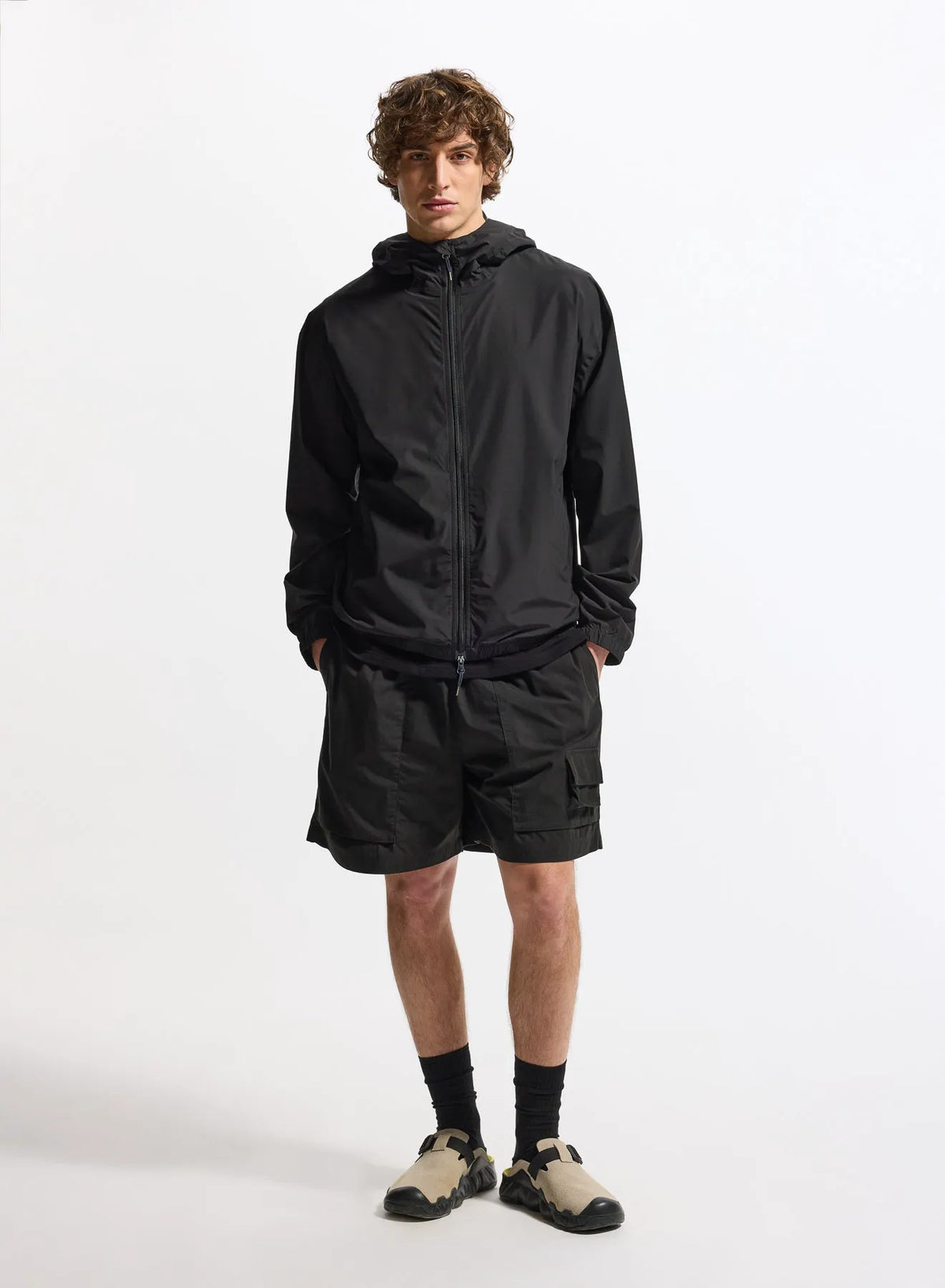 Pyrenex Ensure unisex waterproof windproof jacket black