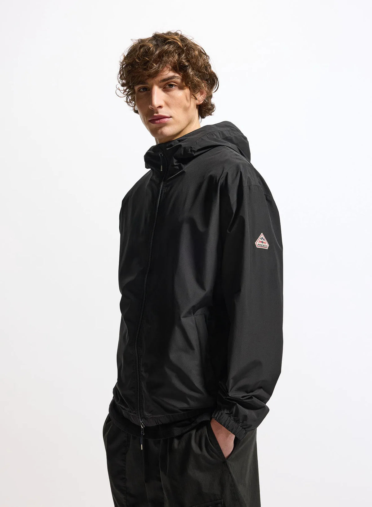 Pyrenex Ensure unisex waterproof windproof jacket black