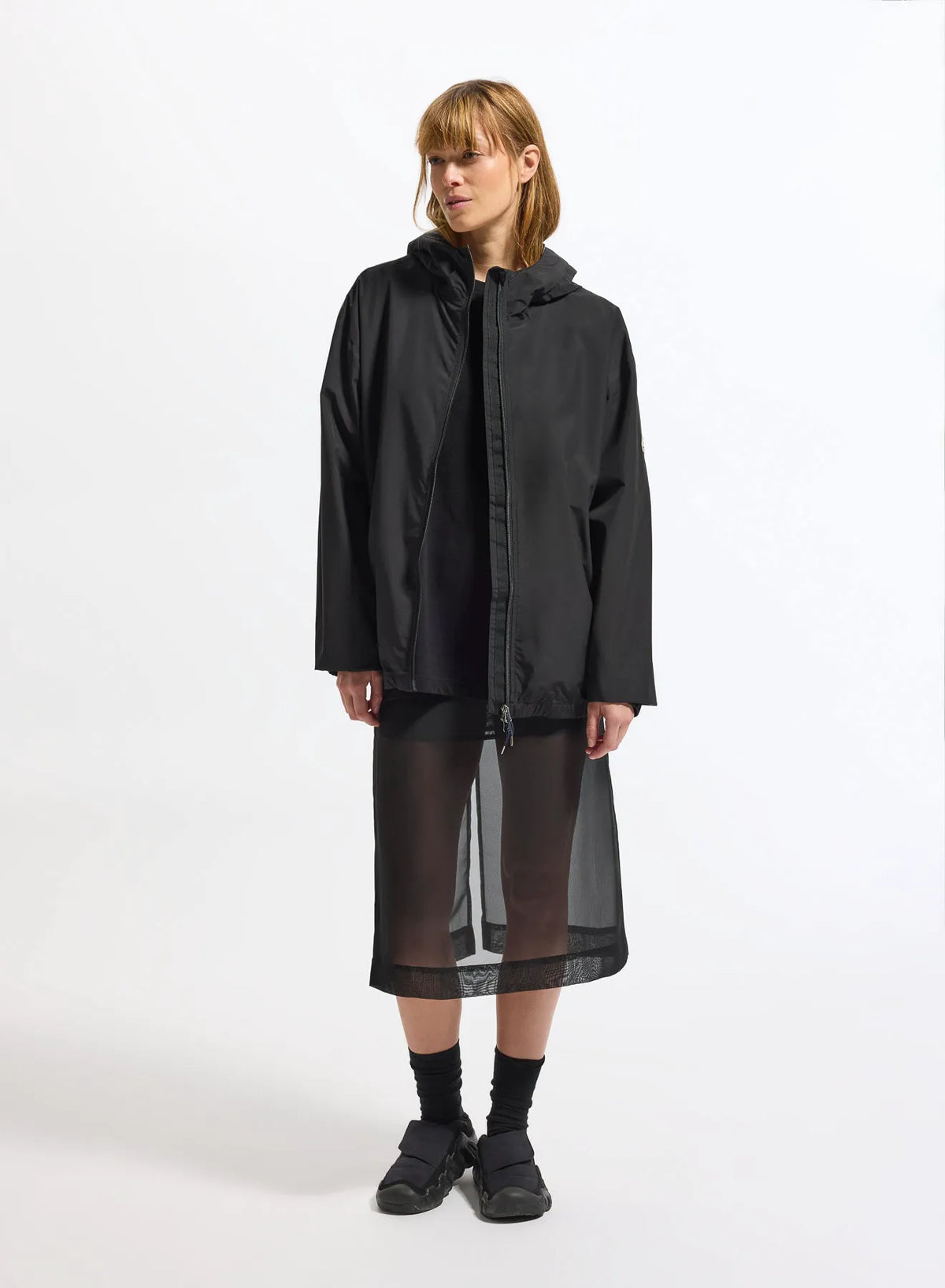 Pyrenex Ensure unisex waterproof windproof jacket black