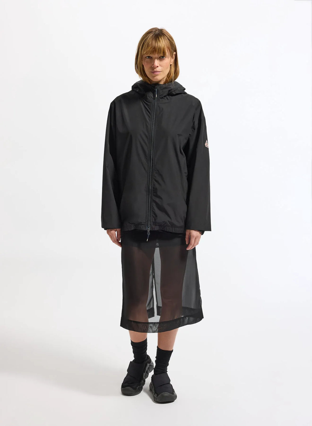 Pyrenex Ensure unisex waterproof windproof jacket black