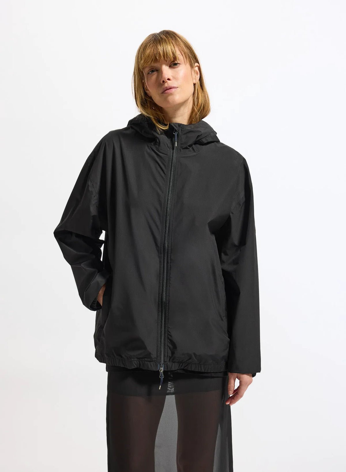 Pyrenex Ensure unisex waterproof windproof jacket black