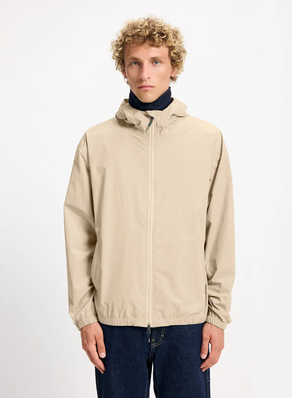 Pyrenex Ensure unisex waterproof windbreaker beige