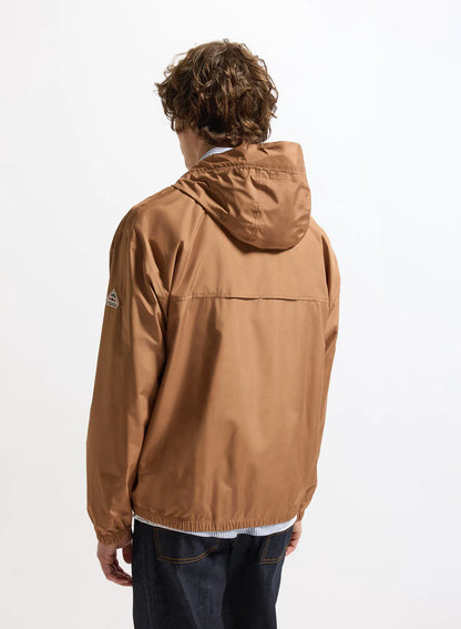 Unisex waterproof windbreaker Pyrenex Ensure terracotta brown