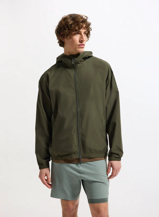 Pyrenex Ensure unisex waterproof windbreaker khaki