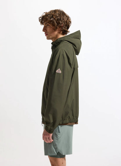 Pyrenex Ensure unisex waterproof windbreaker khaki
