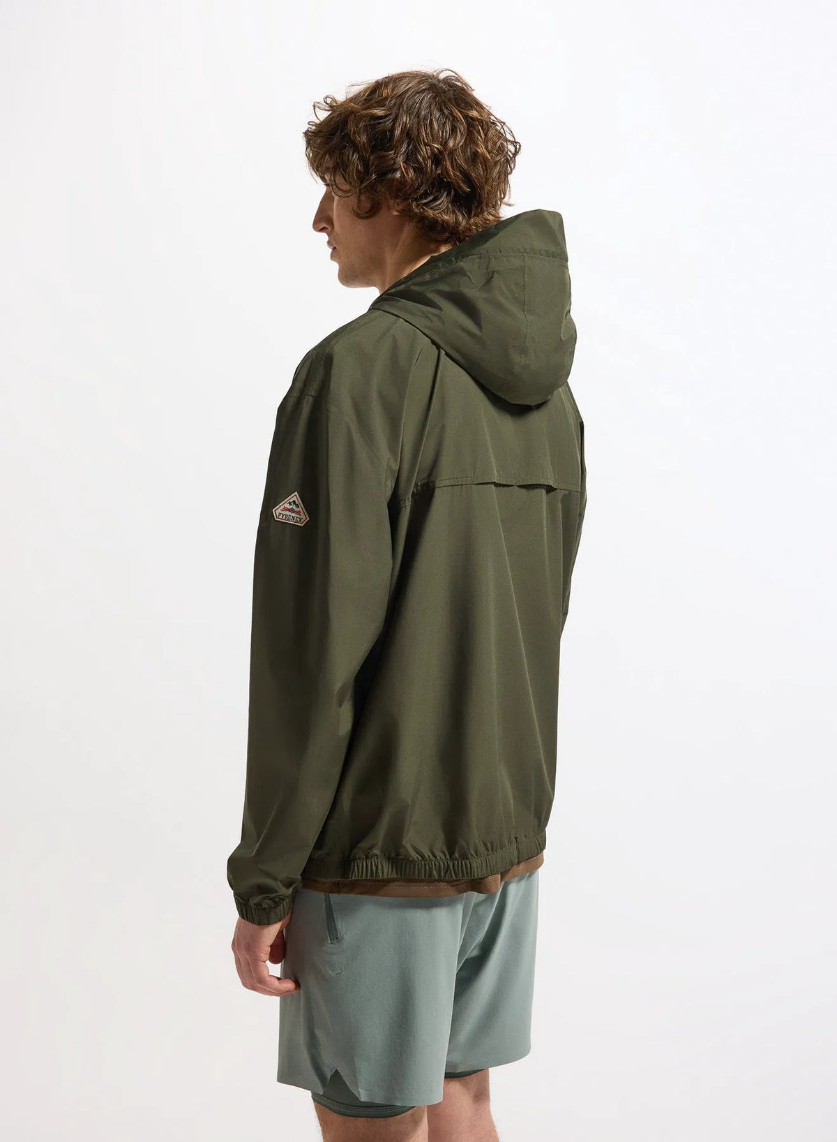 Pyrenex Ensure unisex waterproof windbreaker khaki