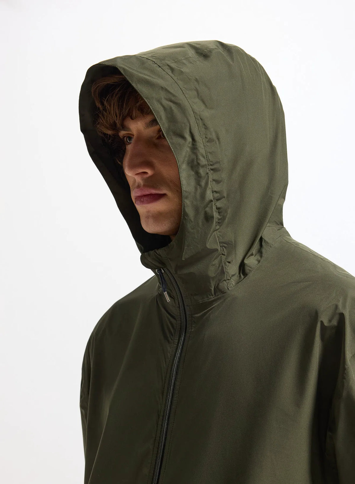 Pyrenex Ensure unisex waterproof windbreaker khaki