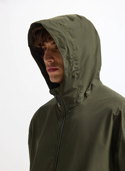 Pyrenex Ensure unisex waterproof windbreaker khaki