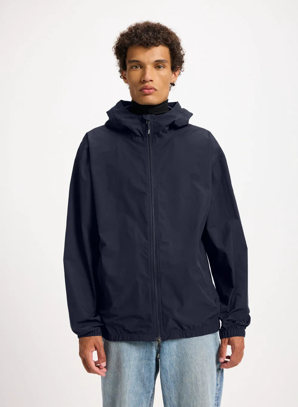 Pyrenex Ensure unisex waterproof windbreaker dark blue