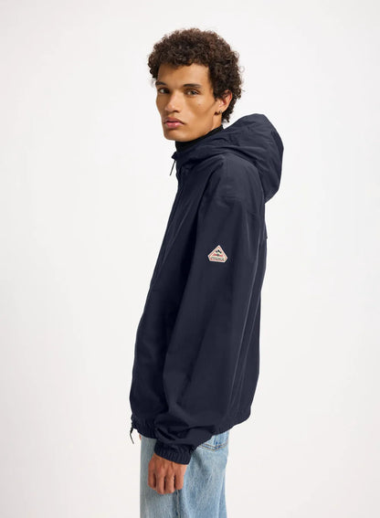 Pyrenex Ensure unisex waterproof windbreaker dark blue