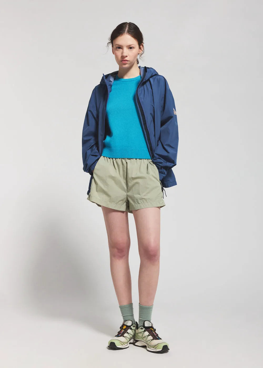 Pyrenex Ensure unisex waterproof windbreaker in blue