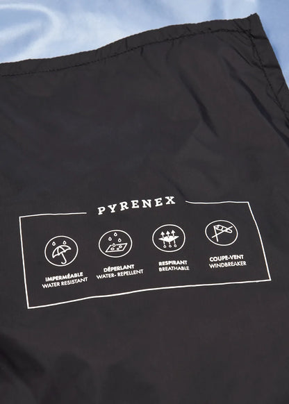 Pyrenex Ensure unisex waterproof windbreaker in blue