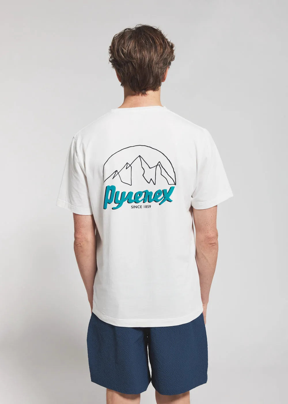 Pyrenex Hill unisex organic cotton t-shirt white