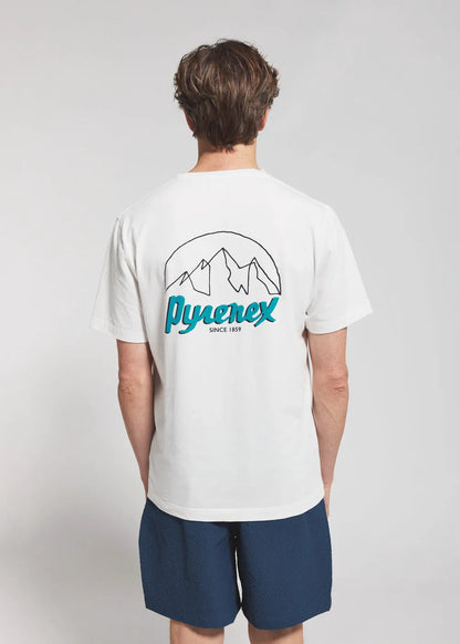 Pyrenex Hill unisex organic cotton t-shirt white