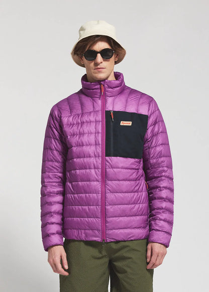 Pyrenex Path lightweight unisex purple down jacket