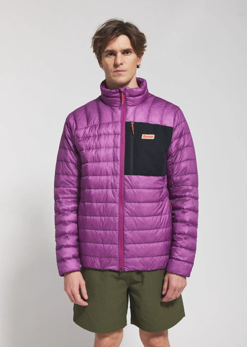 Pyrenex Path lightweight unisex purple down jacket