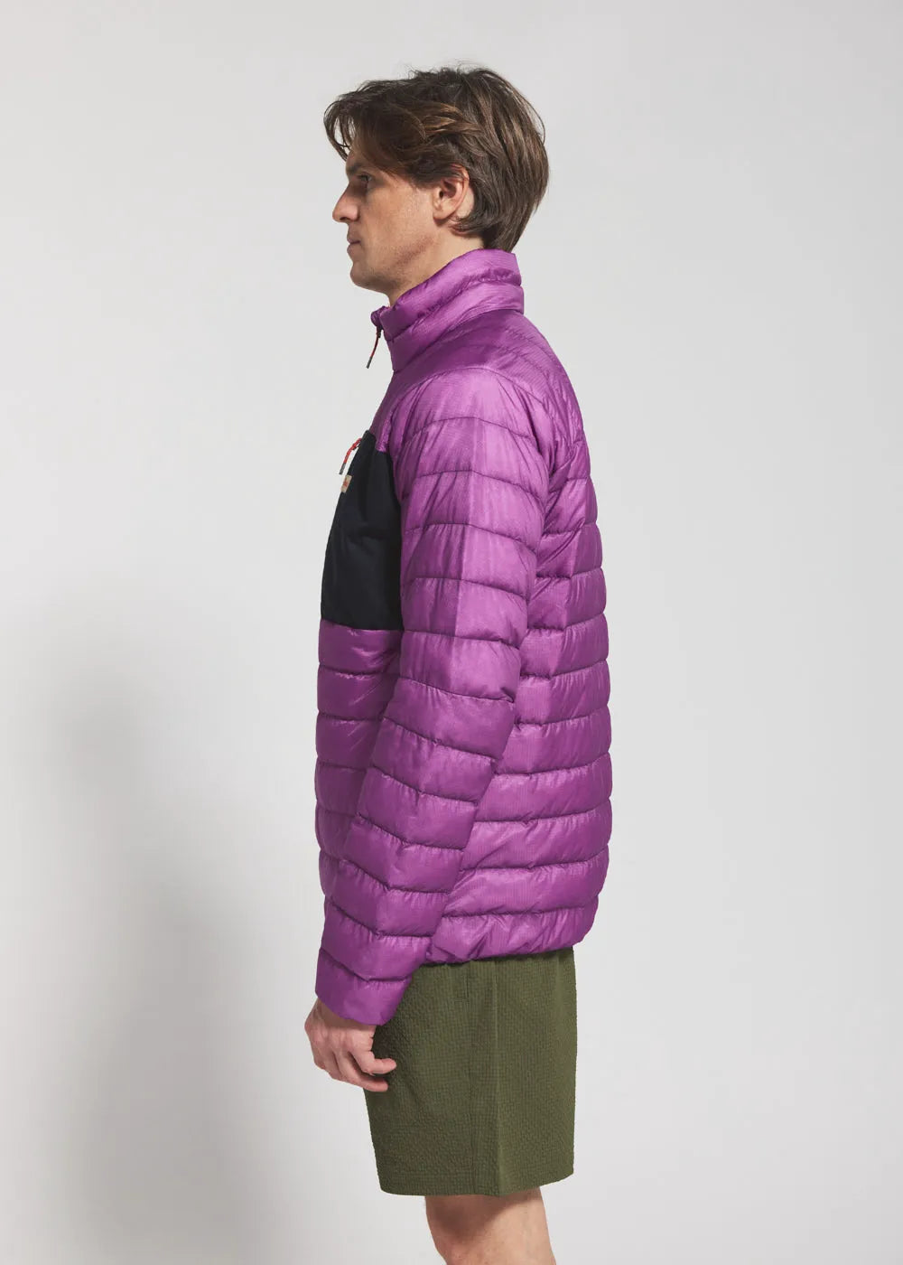 Pyrenex Path lightweight unisex purple down jacket