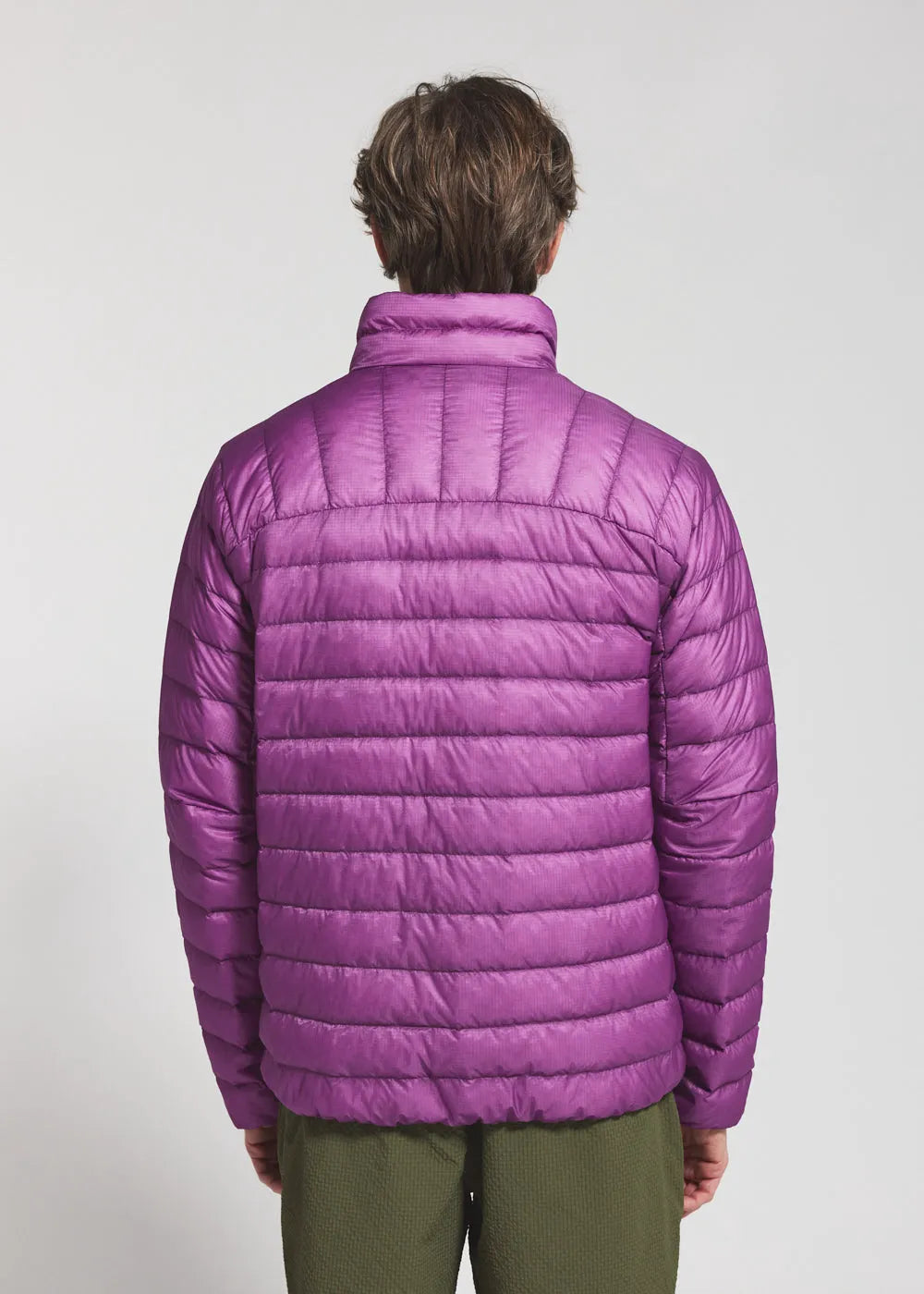 Pyrenex Path lightweight unisex purple down jacket