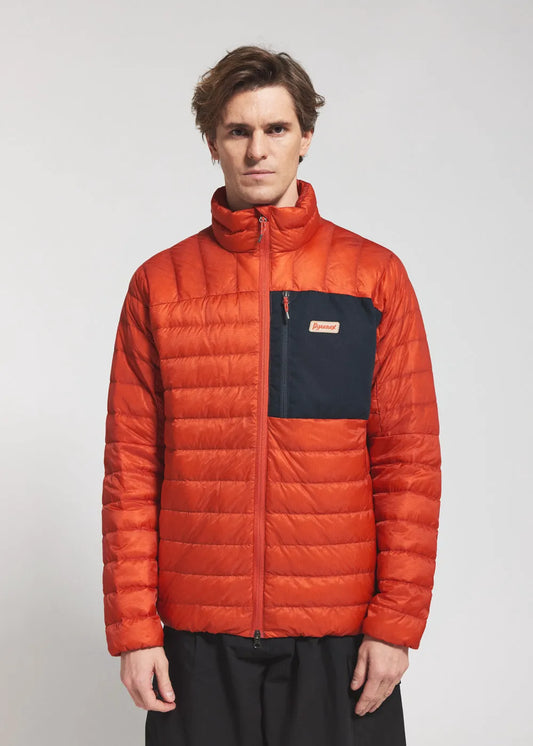 Lightweight unisex down jacket Pyrenex Path orange