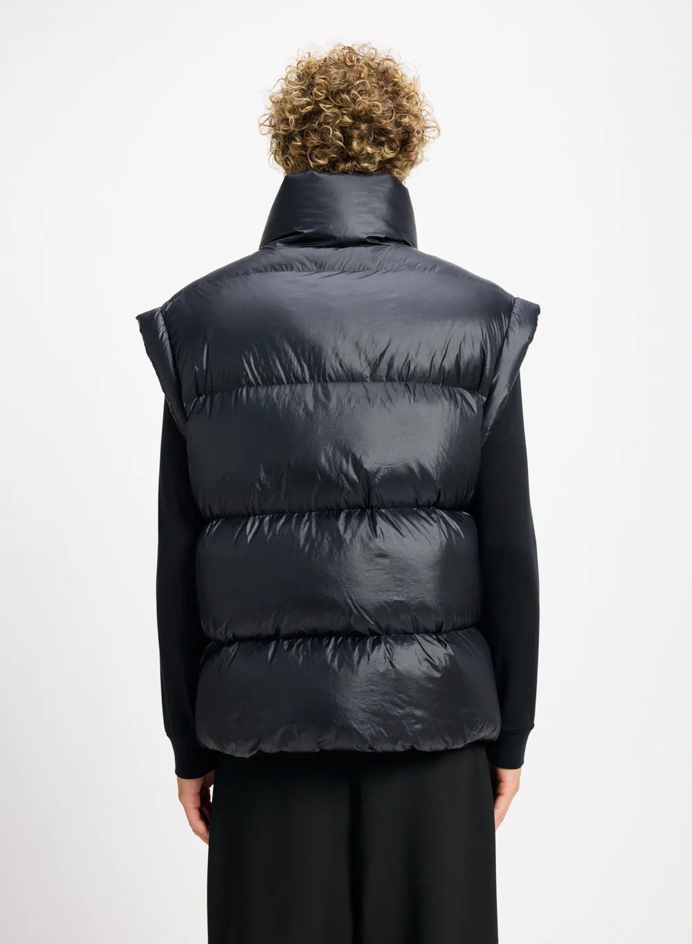 Sleeveless down jacket made in Saint-Sever Pyrenex Arbatan black