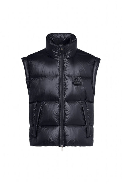 Sleeveless down jacket made in Saint-Sever Pyrenex Arbatan black