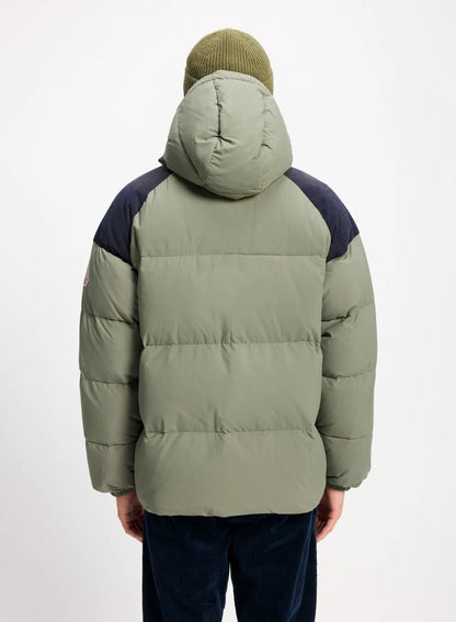 Pyrenex Retro Sten unisex natural down jacket in khaki