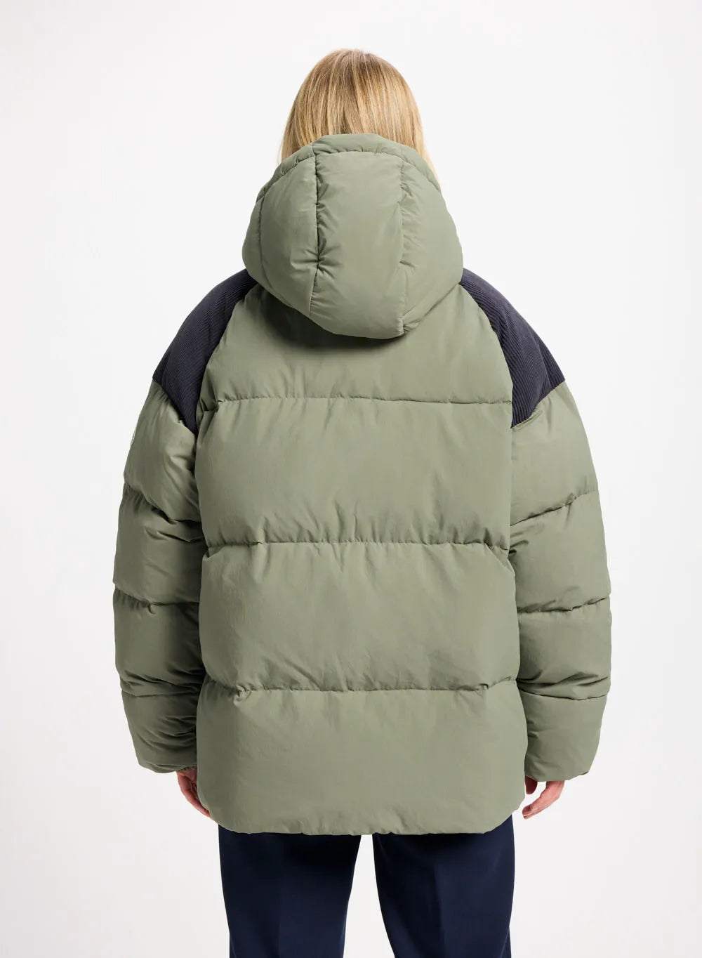 Pyrenex Retro Sten unisex natural down jacket in khaki