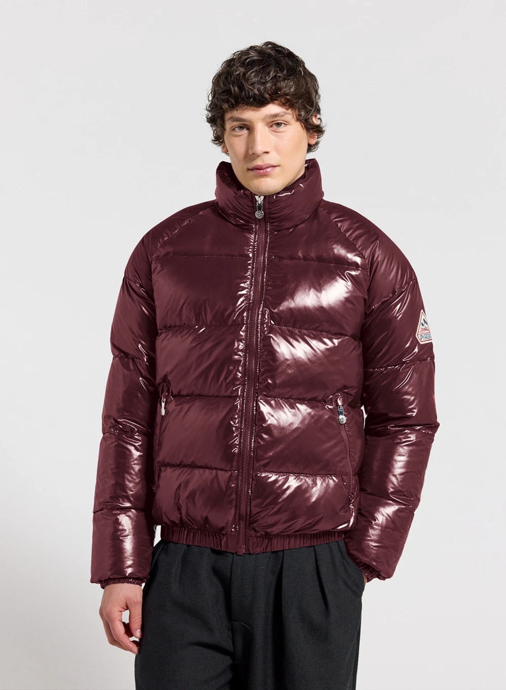 Pyrenex Vintage Mythic unisex down jacket burgundy