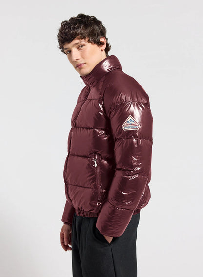 Pyrenex Vintage Mythic unisex down jacket burgundy