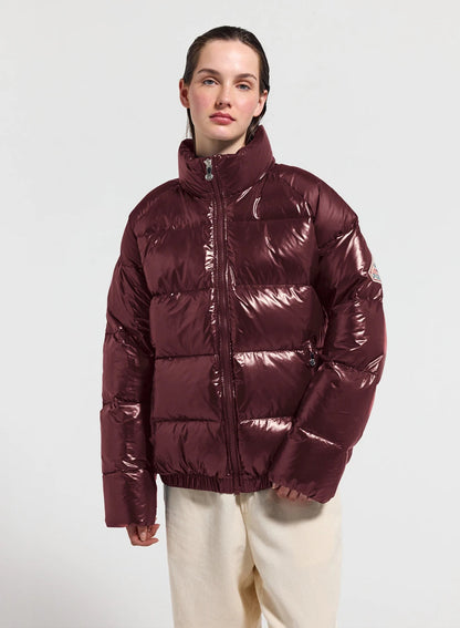 Pyrenex Vintage Mythic unisex down jacket burgundy