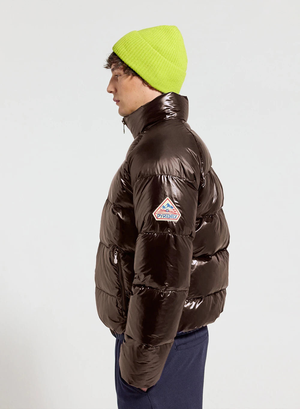 Pyrenex Vintage Mythic unisex down jacket brown