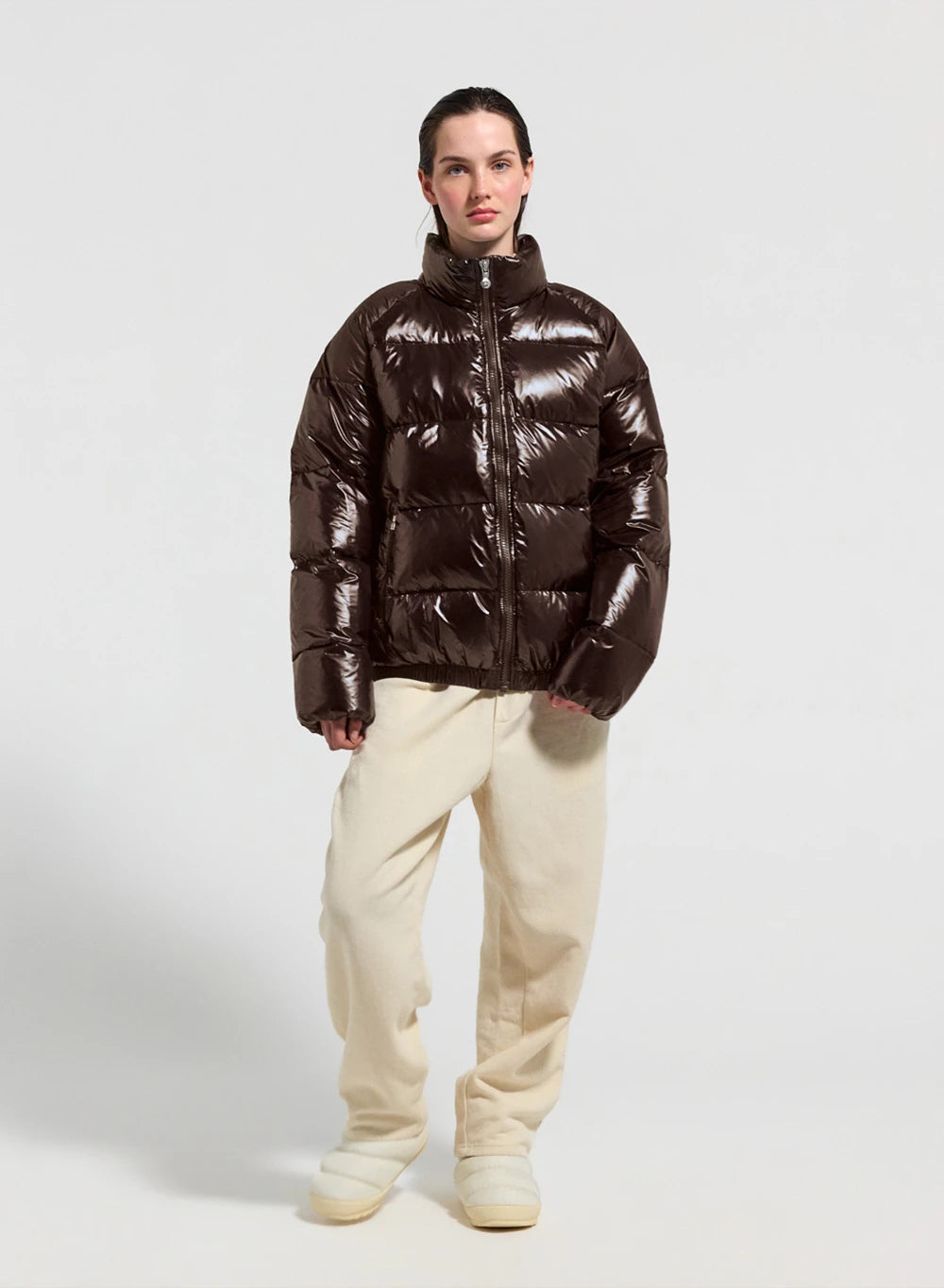 Pyrenex Vintage Mythic unisex down jacket brown