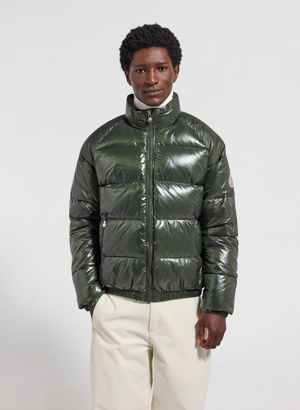 Pyrenex Vintage Mythic unisex down jacket dark khaki