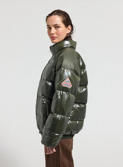 Pyrenex Vintage Mythic unisex down jacket dark khaki