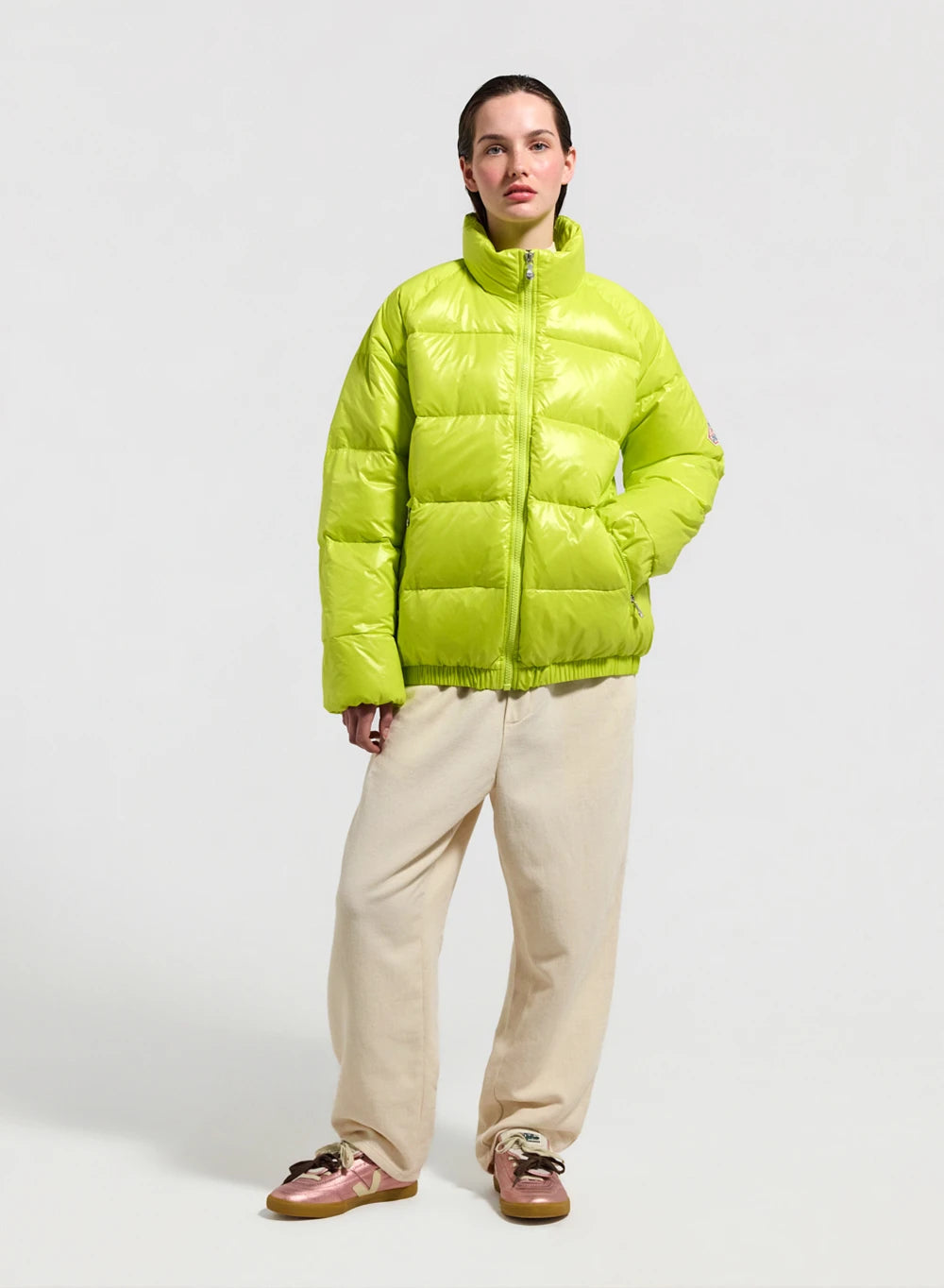 Pyrenex Vintage Mythic unisex yellow down jacket