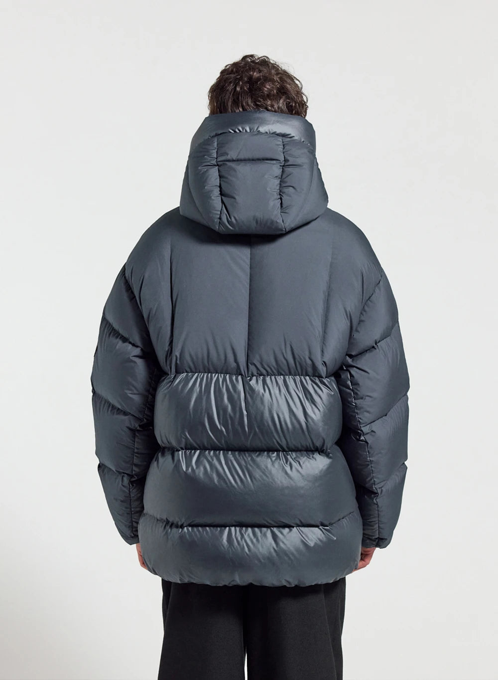 Men's down jacket made in Saint-Sever Pyrenex Eneko dark blue
