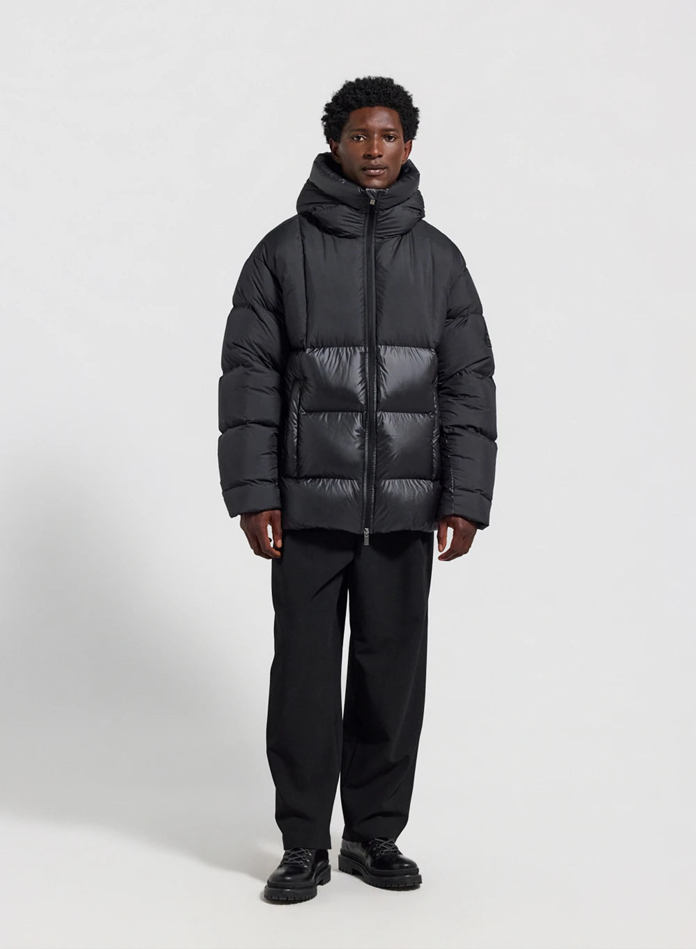 Pyrenex Eneko men's down jacket made in Saint-Sever, black