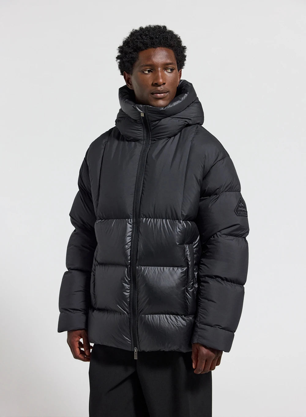 Pyrenex Eneko men's down jacket made in Saint-Sever, black